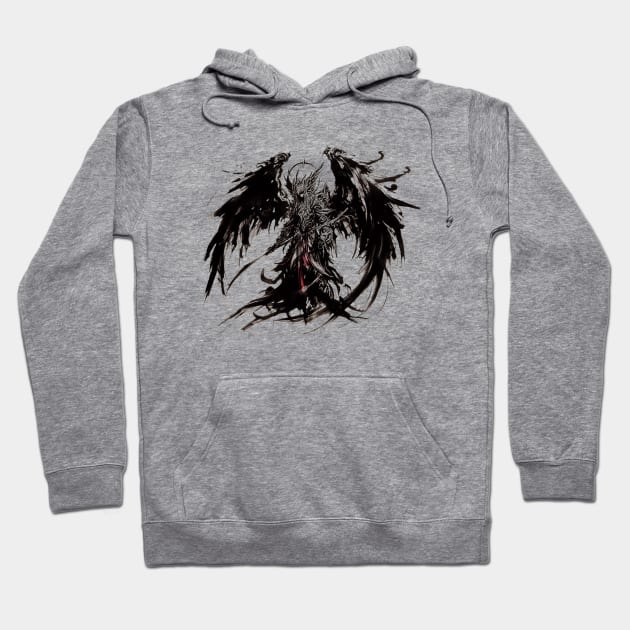 Dark Angel Hoodie by T-Shirt Paradise